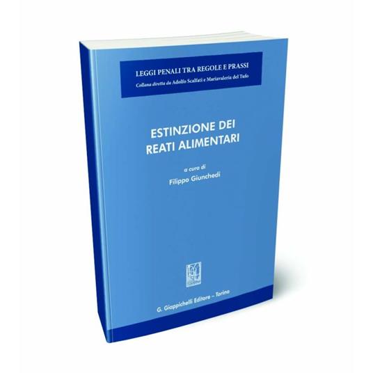 Estinzione dei reati alimentari - copertina