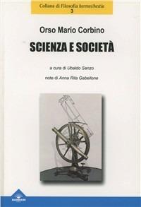 Scienza e società - Orso M. Corbino - copertina
