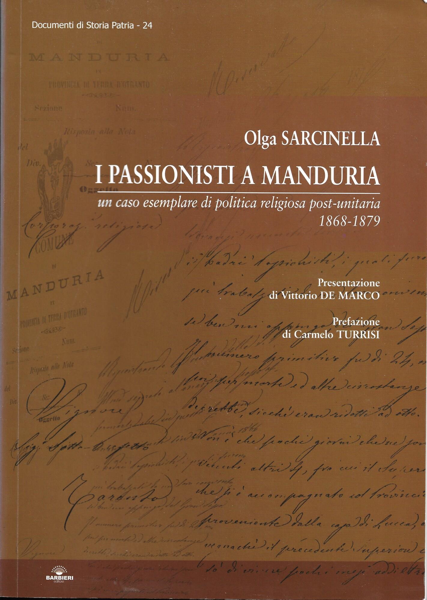 I passionisti a Manduria
