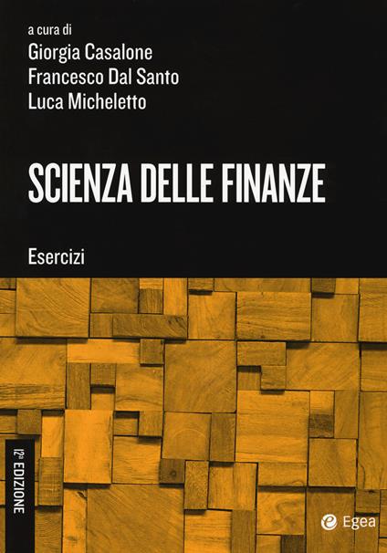 Scienza delle finanze. Esercizi - copertina