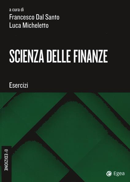 Scienza delle finanze. Esercizi - copertina