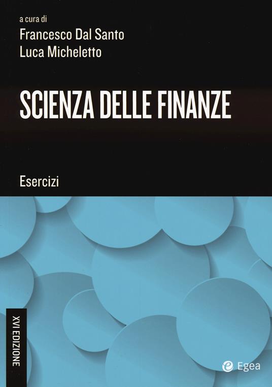 Scienza delle finanze. Esercizi - copertina