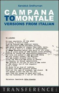 Campana to Monatle. Versions from italian - Kendrick Smithyman - copertina