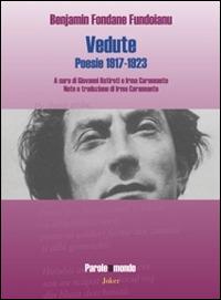 Vedute. Poesie 1917-1923 - Benjamin Fondane - copertina