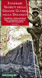 Itinerari segreti della grande guerra nelle Dolomiti. Vol. 5: Castelletto e Tofana de Rozes. Sassi e postazioni di guerra in alta val Travenanzes