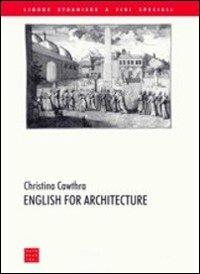 English for architecture - Cristina Cawthra - copertina