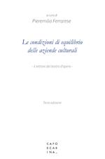 Le condizioni di equilibrio delle aziende culturali. Il settore del teatro d'opera