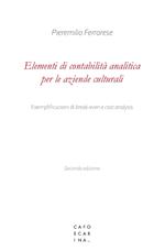 Elementi di contabilità analitica per le aziende culturali