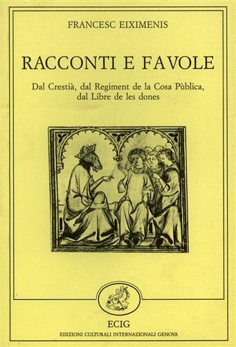 Racconti e favole - Francesc Eiximenis - copertina