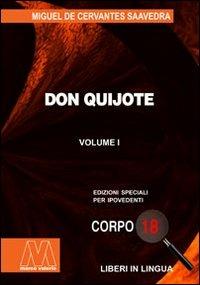 Don Quijote. Ediz. per ipovedenti - Miguel de Cervantes - copertina