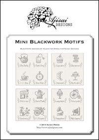 Mini blackwork motifs. Blackwork designs - Valentina Sardu - copertina