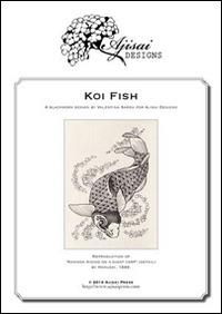 Koi fish. A blackwork design - Valentina Sardu - copertina