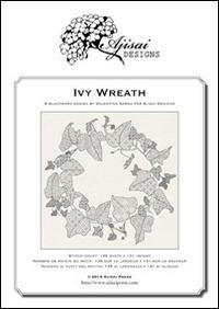 Ivy Wreath. A blackwork design - Valentina Sardu - copertina