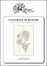 Fuchsias in bloom. A blackwork design - Valentina Sardu - copertina