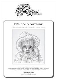 It's cold outside. Blackwork design. Ediz. italiana, inglese e francese - Valentina Sardu - copertina