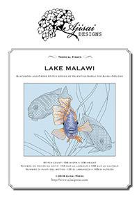 Lake Malawi. Blackwork and Cross Stitch Design by Valentina Sardu fro Aljisai Designs - Valentina Sardu - copertina