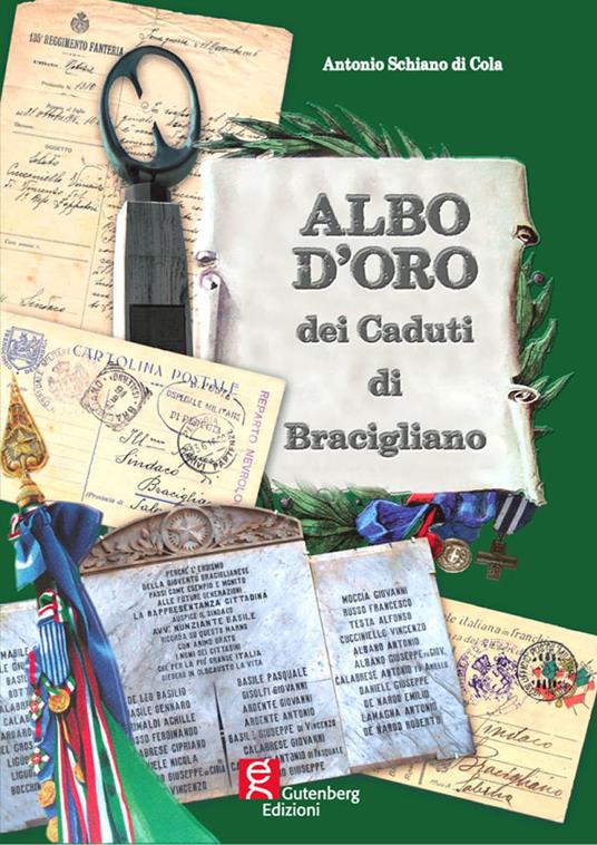 Albo d'oro dei caduti di Bracigliano - Antonio Schiano di Cola - copertina