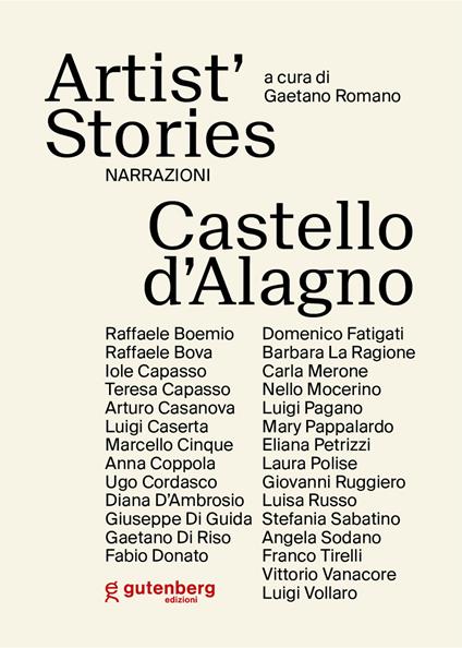 Artist' stories. Narrazioni - copertina