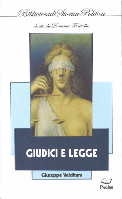 Giudici e legge - Giuseppe Valditara - copertina