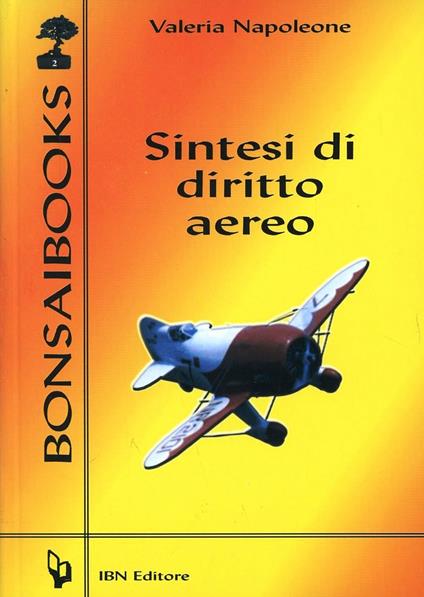 Sintesi di diritto aereo - Valeria Napoleone - copertina