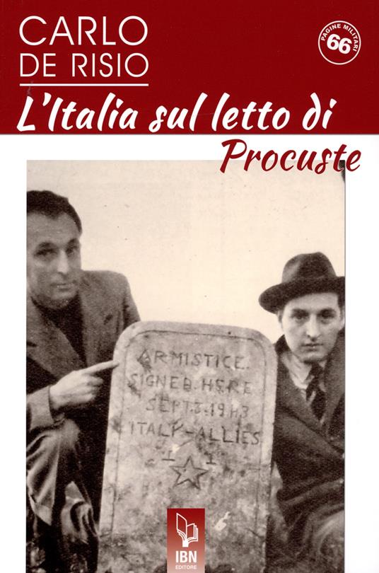 L'Italia sul letto di Procuste - Carlo De Risio - copertina