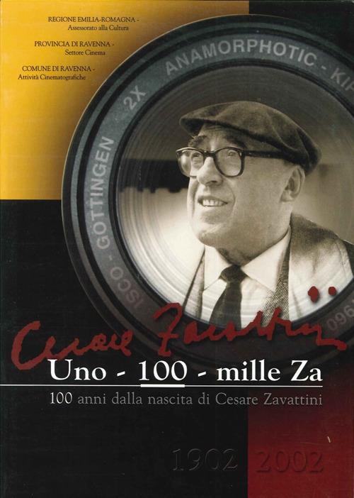 Uno 100 mille Za - Cesare Zavattini - copertina