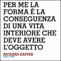 Design interviews. Richard Sapper. Ediz. italiana e inglese. Con DVD - copertina