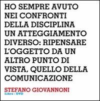 Design interviews. Stefano Giovannoni. Con DVD. Ediz. italiana e inglese - copertina