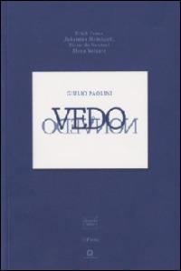 Giulio Paolini. Vedo non vedo. Ediz. italiana e inglese - copertina