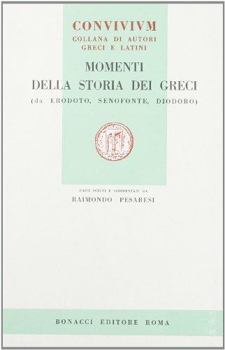 Momenti della storia dei greci - copertina