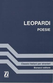 Libro Poesie Giacomo Leopardi