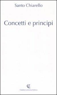 Concetti e principi - Santo Chiarello - copertina