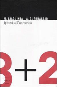 Libro Ipotesi sull'università Mariano Giaquinta Angelo Guerraggio