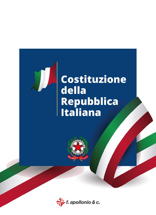 Costituzione della Repubblica Italiana - copertina