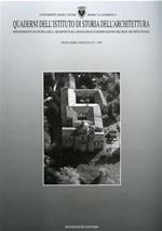 Quaderni dell'Istituto di storia dell'architettura. Nuova serie. Vol. 41