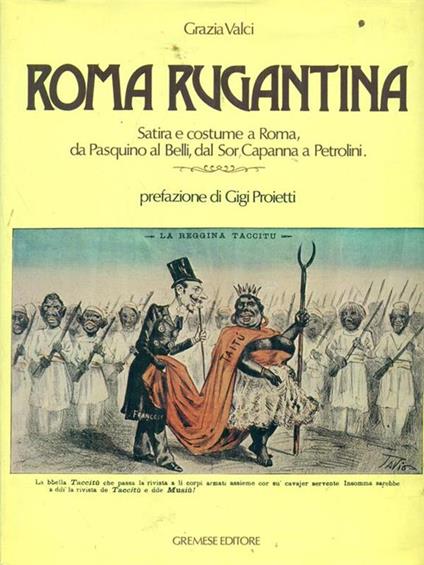 Roma rugantina - Grazia Valci - copertina