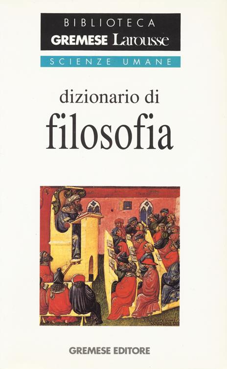 Dizionario di filosofia - Julia Didier - copertina