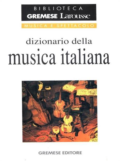 Dizionario della musica italiana - Mar Vignal - copertina