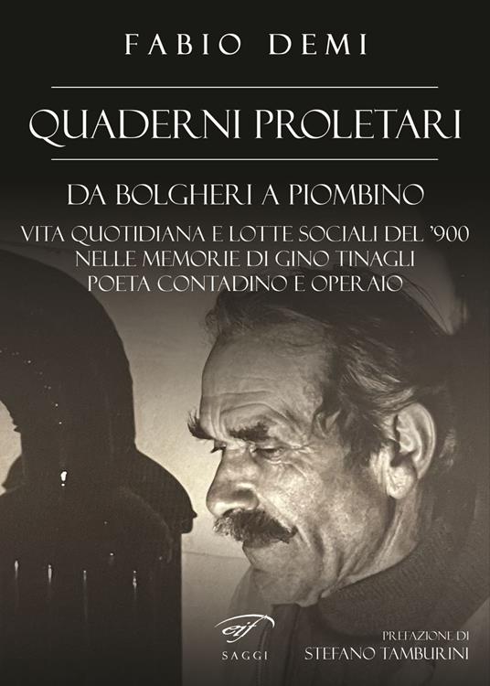 Quaderni proletari. Da Bolgheri a Piombino, vita quotidiana e lotte sociali del '900 nelle memorie di Gino Tinagli, poeta contadino e operaio - Fabio Demi - copertina