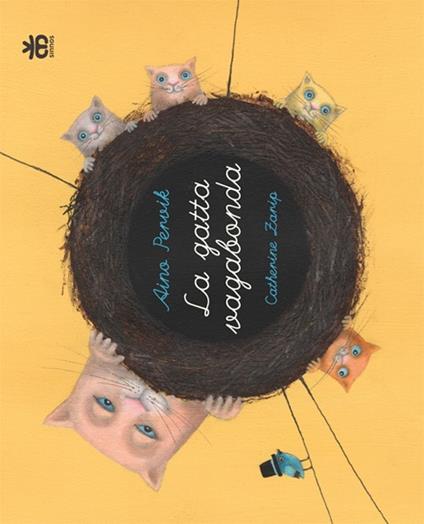 La gatta vagabonda - Aino Pervik,Catherine Zarip - copertina