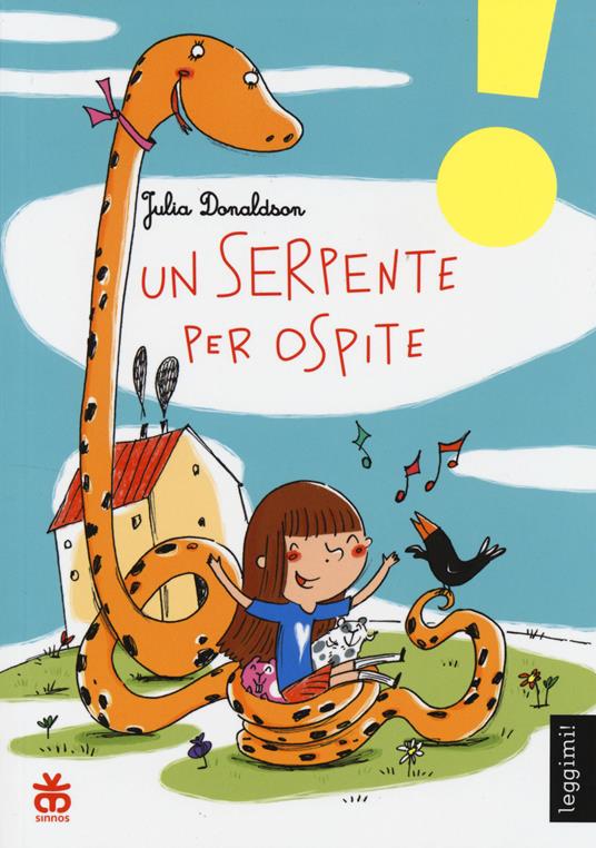 Un serpente per ospite - Julia Donaldson - copertina