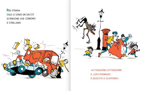 L'uomo lupo in città. Ediz. illustrata - Michael Rosen - 2