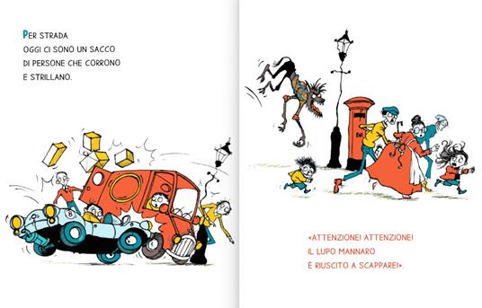 L'uomo lupo in città. Ediz. illustrata - Michael Rosen - 2