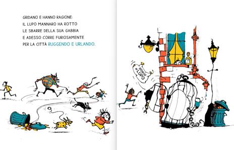 L'uomo lupo in città. Ediz. illustrata - Michael Rosen - 3