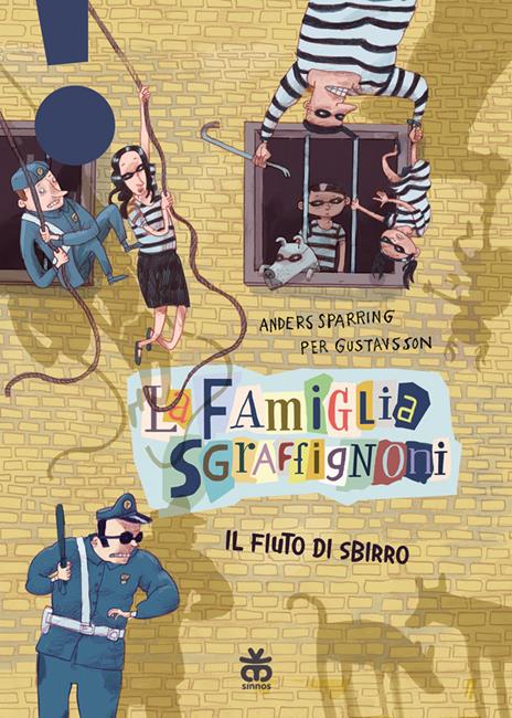 Il fiuto di sbirro. La famiglia Sgraffignoni. Ediz. ad alta leggibilità - Anders Sparring - copertina