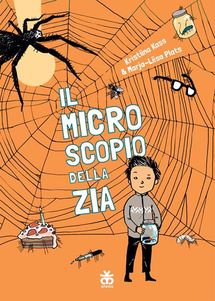 Il microscopio della zia. Ediz. ad alta leggibilità - Kristiina Kass - copertina
