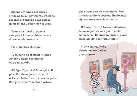 La dama con il boa di struzzo. La famiglia Sgraffignoni. Ediz. ad alta leggibilità - Anders Sparring - 2