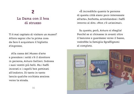 La dama con il boa di struzzo. La famiglia Sgraffignoni. Ediz. ad alta leggibilità - Anders Sparring - 3