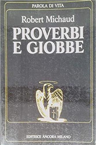 Proverbi e Giobbe - Robert Michaud - copertina