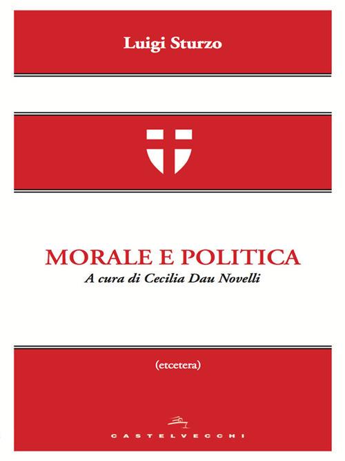 Morale e politica - Luigi Sturzo - copertina